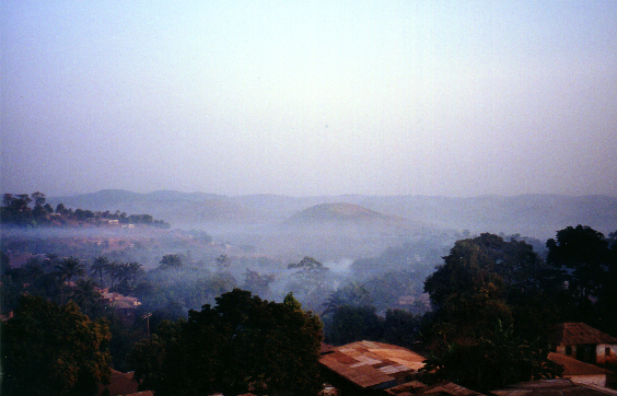 Foumban from the back porch