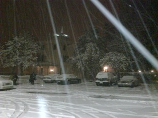 Snow at the Belmont Mansion - Philadelphia, PA